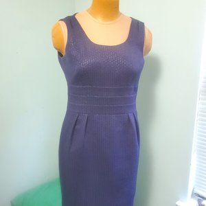 PRETTY BLUE SHORT SLEEVE DRESS